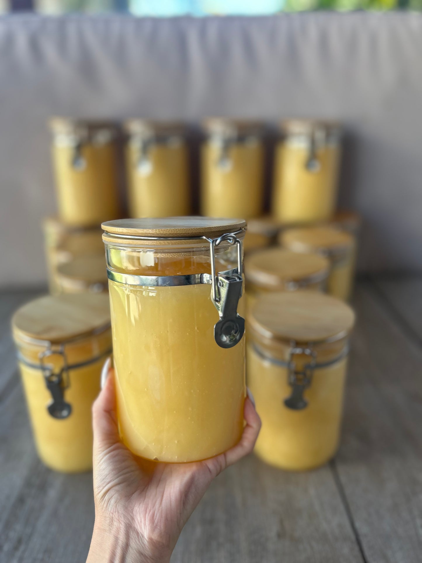 Miel orgánica cruda