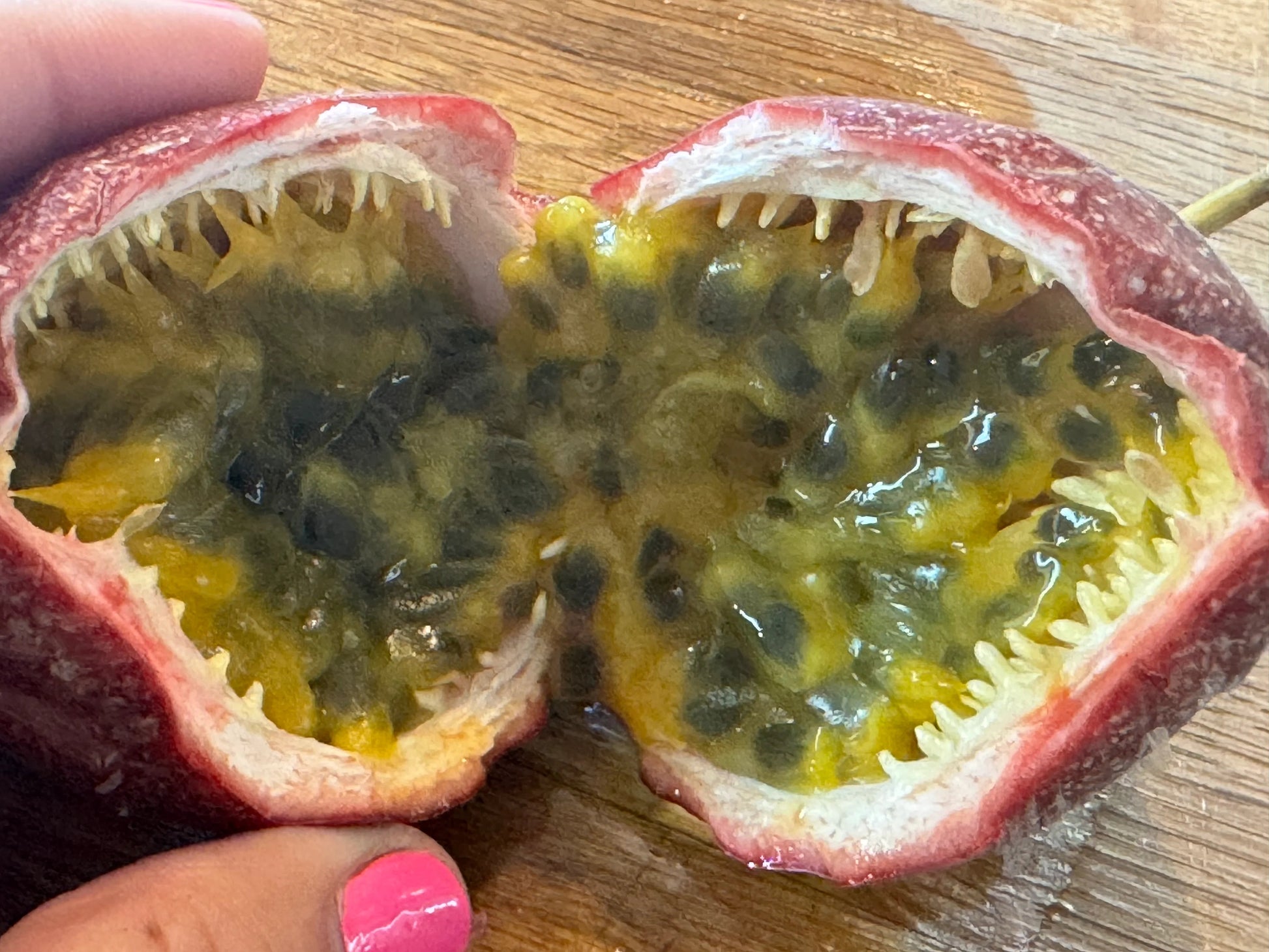 Organic Home Grown Passion Fruit from our Back Yard - Demeter Earth