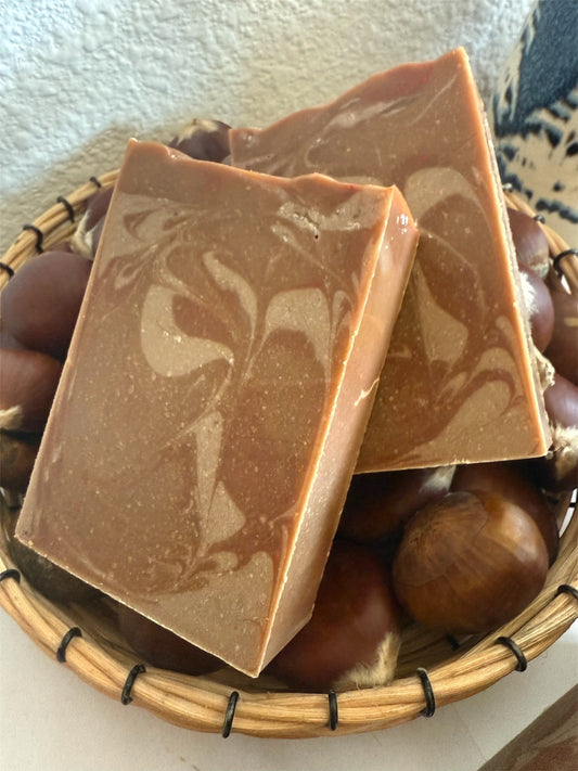 Pumpkin caramel crunch handmade soap - Demeter Earth