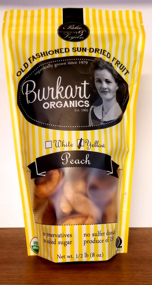 Certified Organic Dried Yellow Peach - Demeter Earth